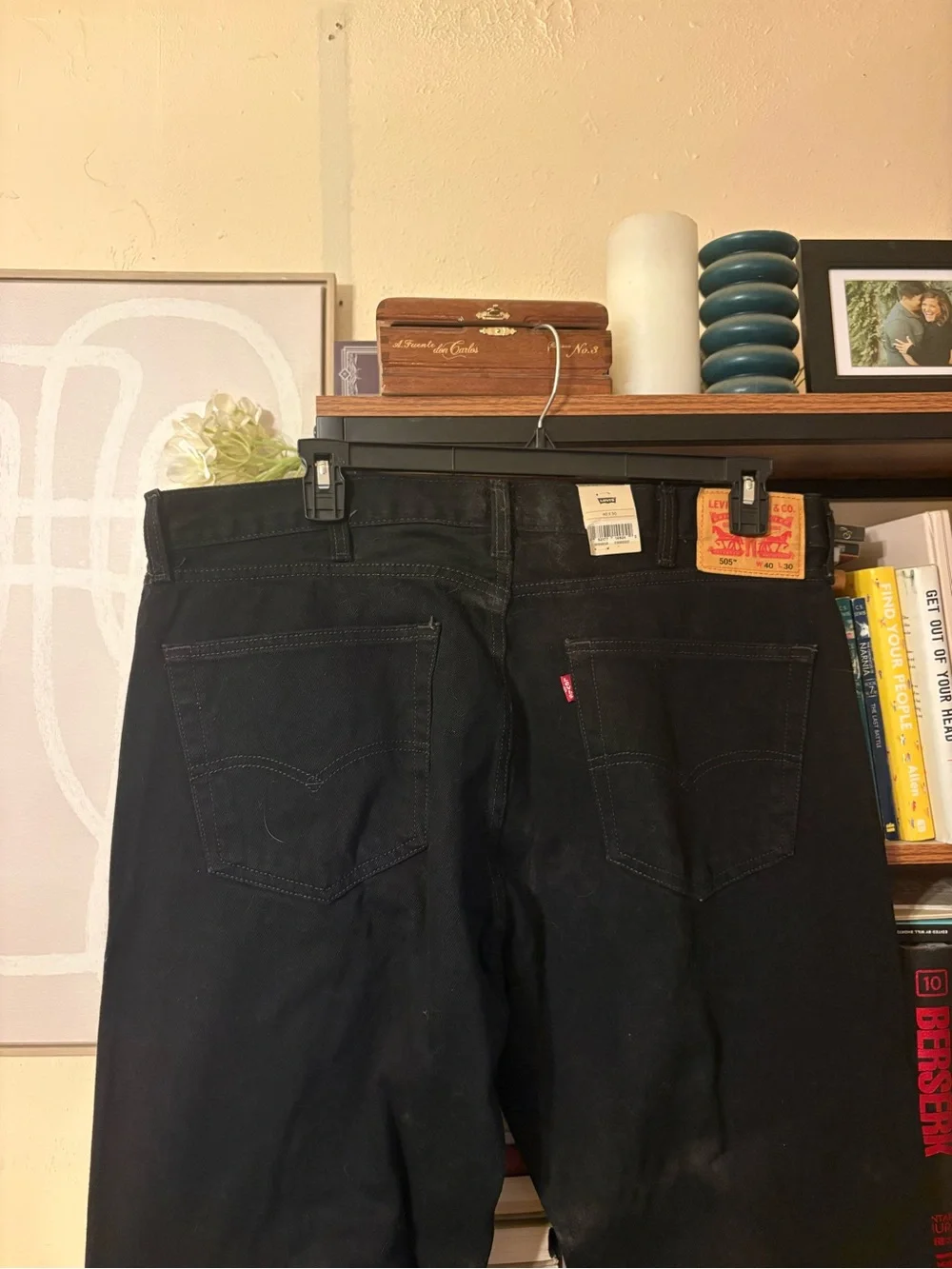 Levi's Slim Straight Black Men's Jeans